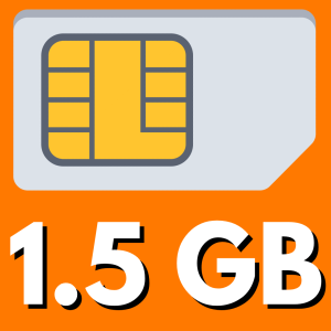 Sim Card (1.5 GB Data)